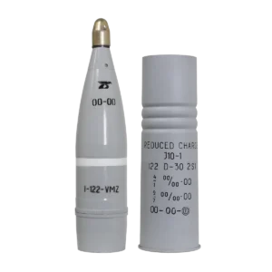 122 mm I-122-R-VMZ round with I-122-VMZ illuminating grenade